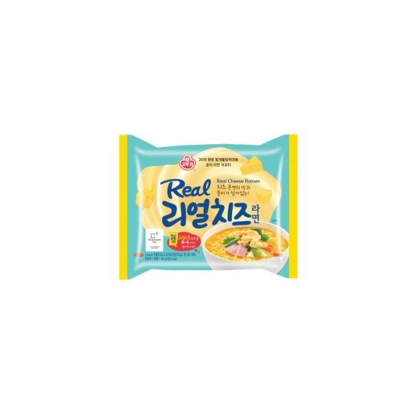 Лапша Ottogi Real Cheese Ramen быстрого приготовления 135 г