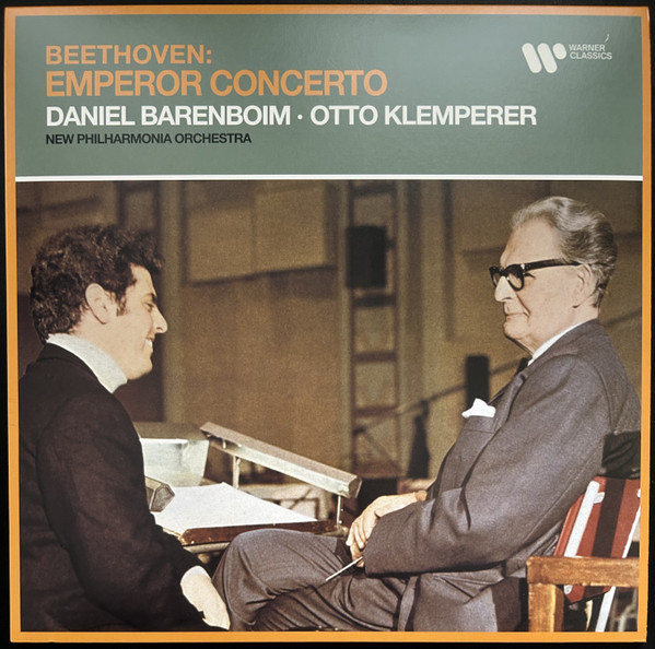 DANIEL BARENBOIM - OTTO KLEMPERER BEETHOVEN: PIANO CONCERTO NO. 5 'EMPEROR' LP