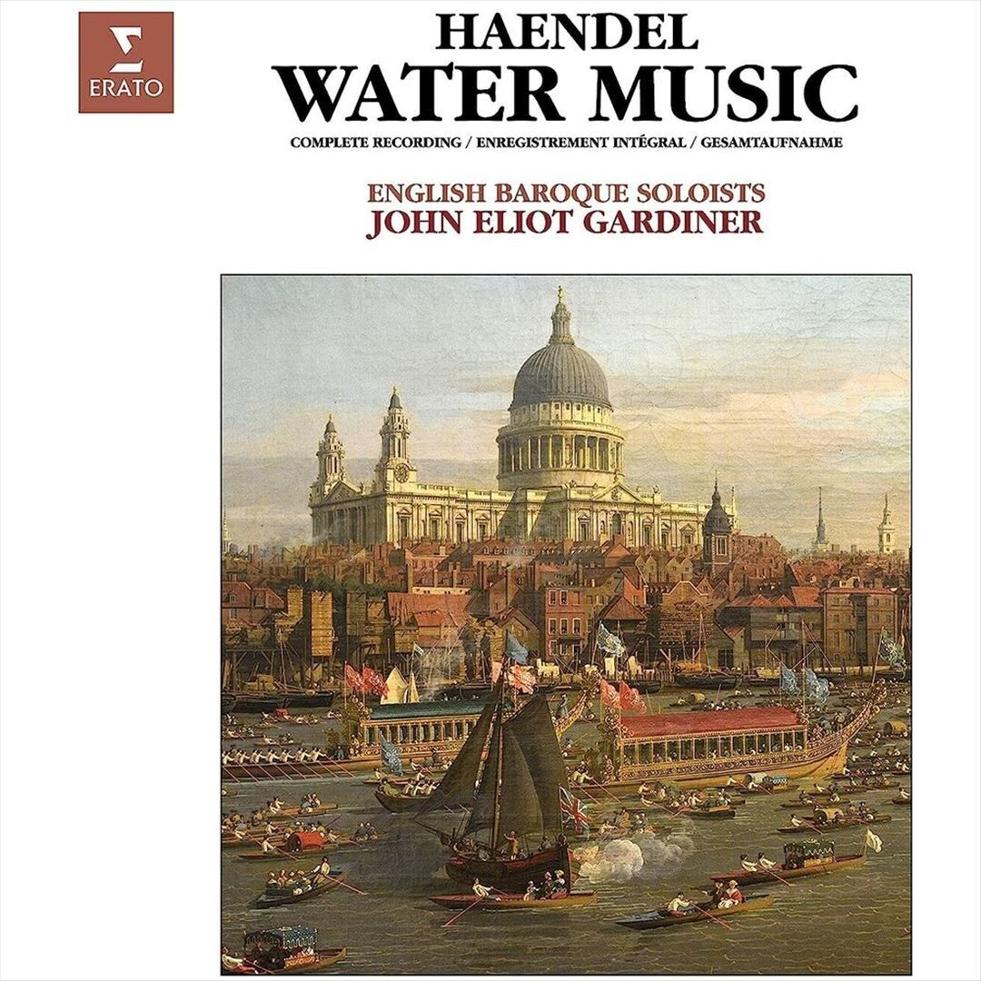 JOHN ELIOT GARDINER HANDEL: WATER MUSIC LP