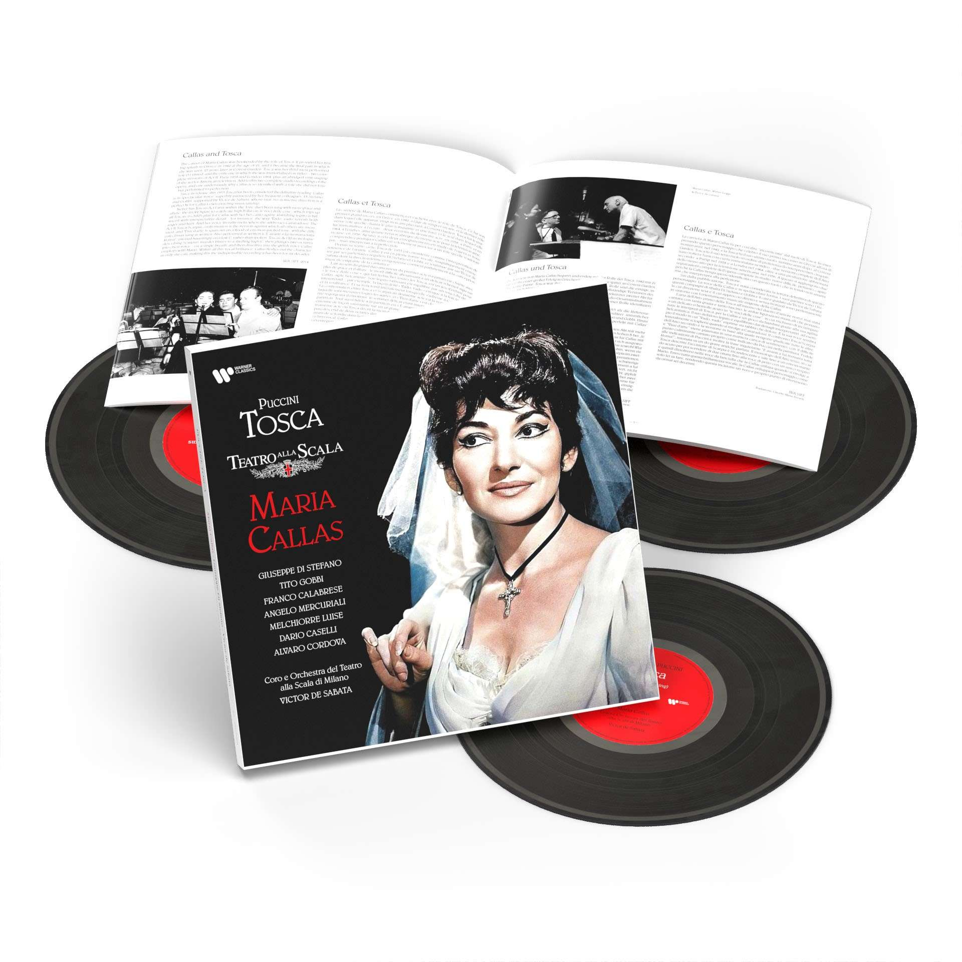 Maria Callas Puccini: Tosca 3LP