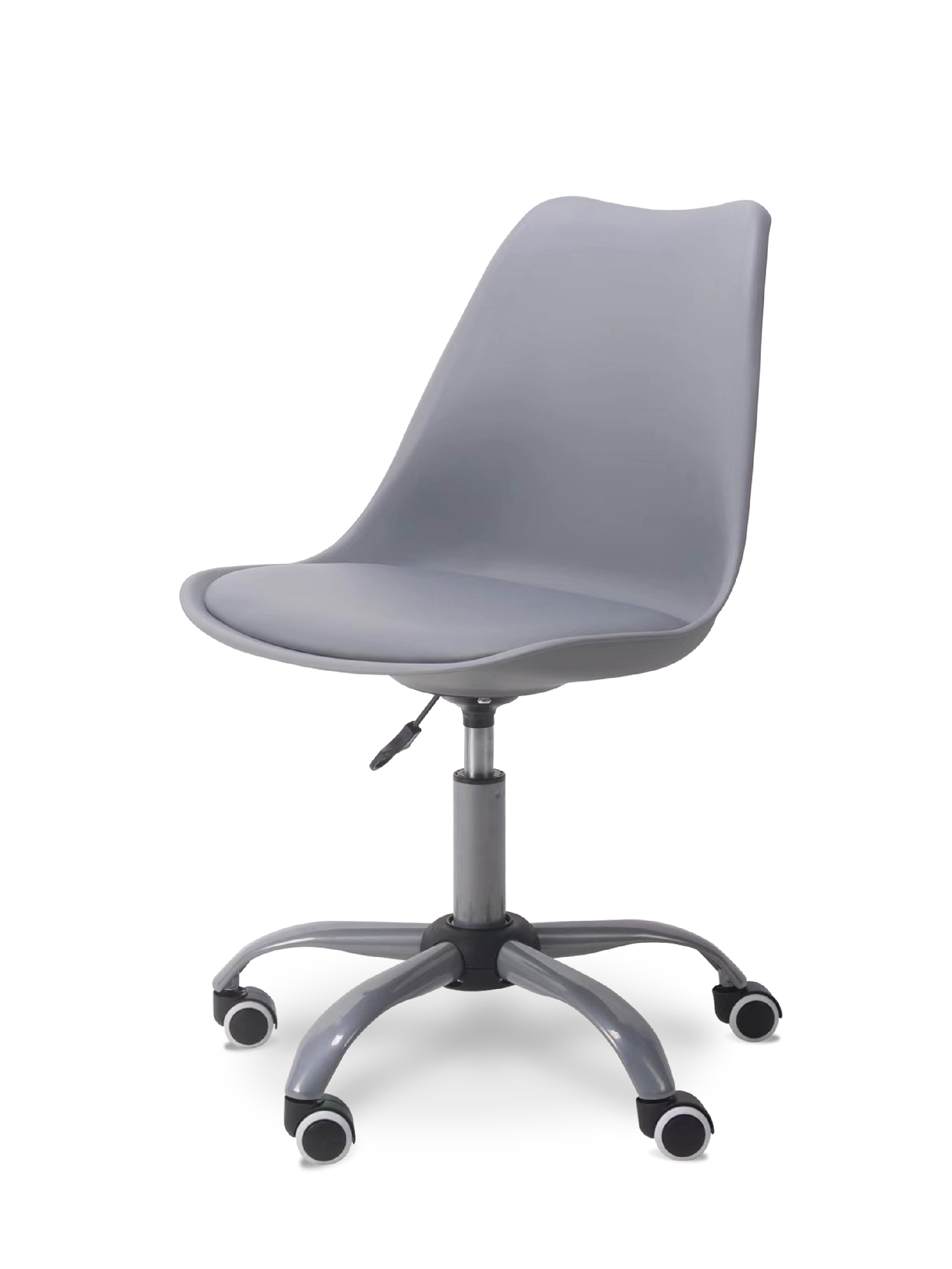 Офисное кресло компьютерное игровое byROOM Office EL'ff grey VC1007O-G на колесах, серый