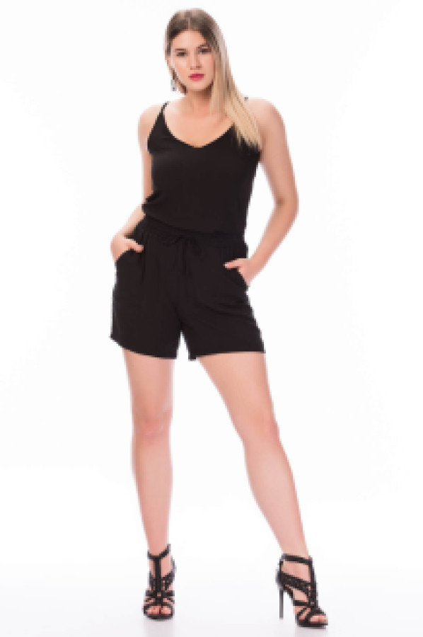 

Шорты женские My Line Moda 292 черные 50 (доставка из-за рубежа), Черный, 292