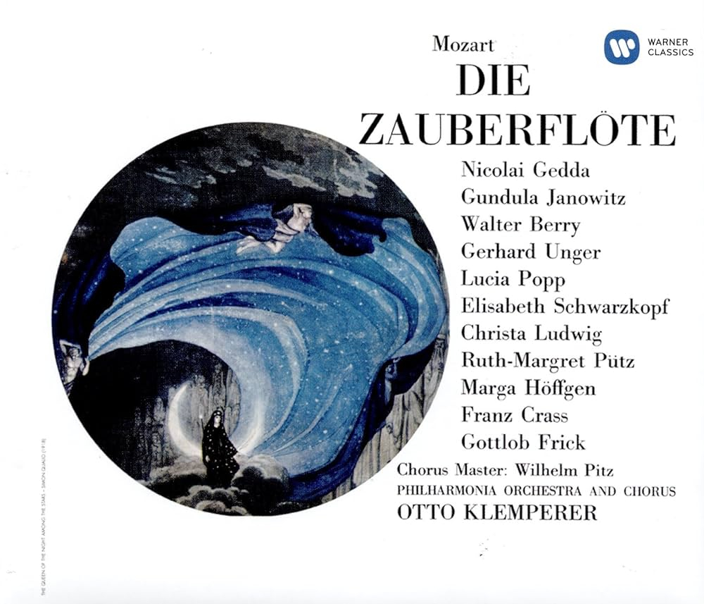 Otto Klemperer Mozart: Die Zauberflote 3LP