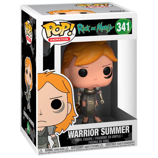 фото Фигурка funko pop! animation rick and morty: warrior summer