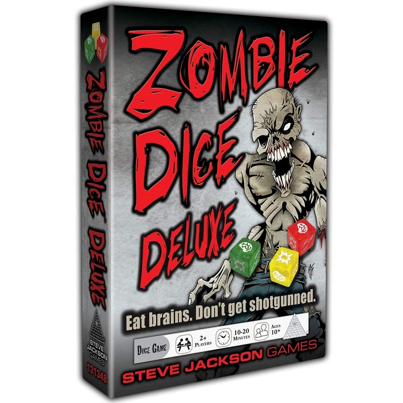 Настольная игра Steve Jackson Games Zombie Dice Deluxe Зомби Кубики Делюкс 6380₽