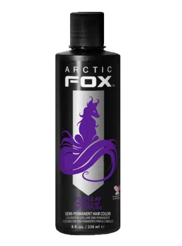 

Краска для волос Arctic Fox Purple Af курпурная, 236 мл, ARCTIC FOX Пурпурная краска для волос - PURPLE AF (ex-PURPLE RAIN) 236 ML