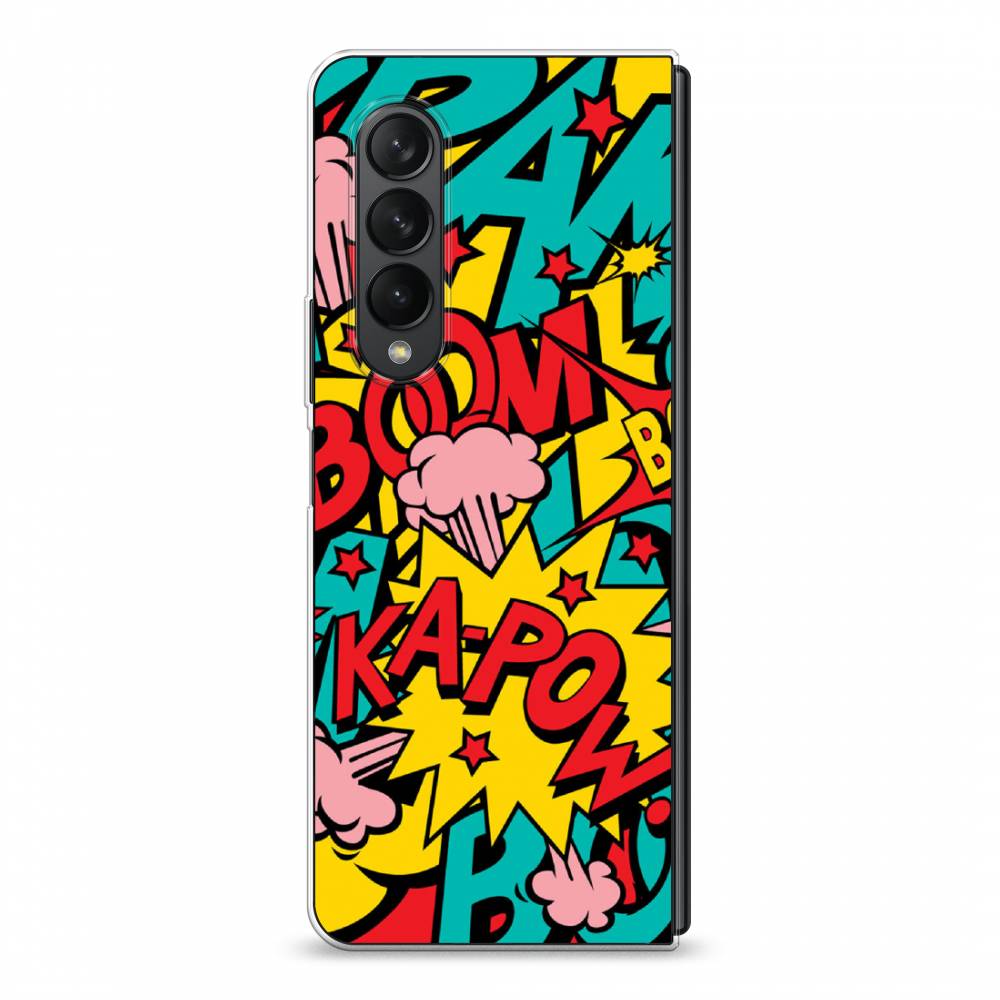 

Чехол Awog на Samsung Galaxy Z Fold 3 / Самсунг Z Fold 3 "Постер pop art", Голубой;желтый;красный, 2103650-9