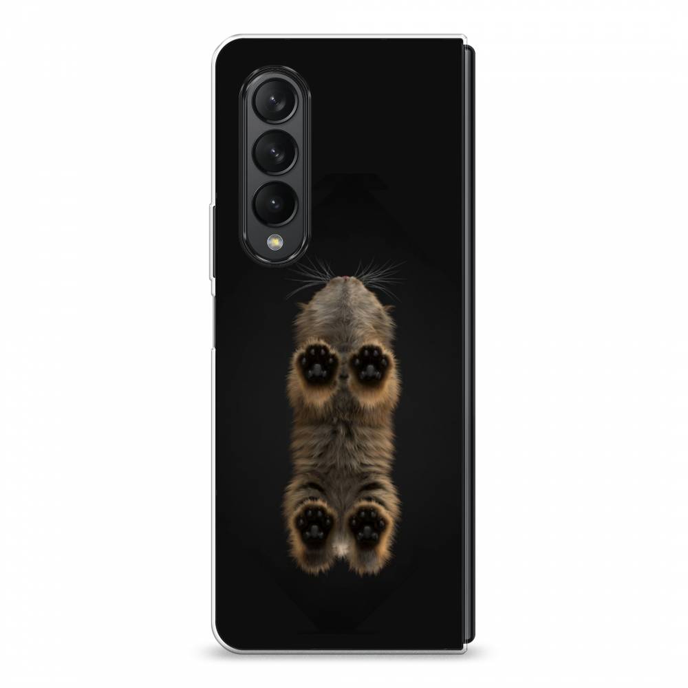 

Чехол Awog на Samsung Galaxy Z Fold 3 / Самсунг Z Fold 3 "Кошачьи лапки", Черный, 2103650-1