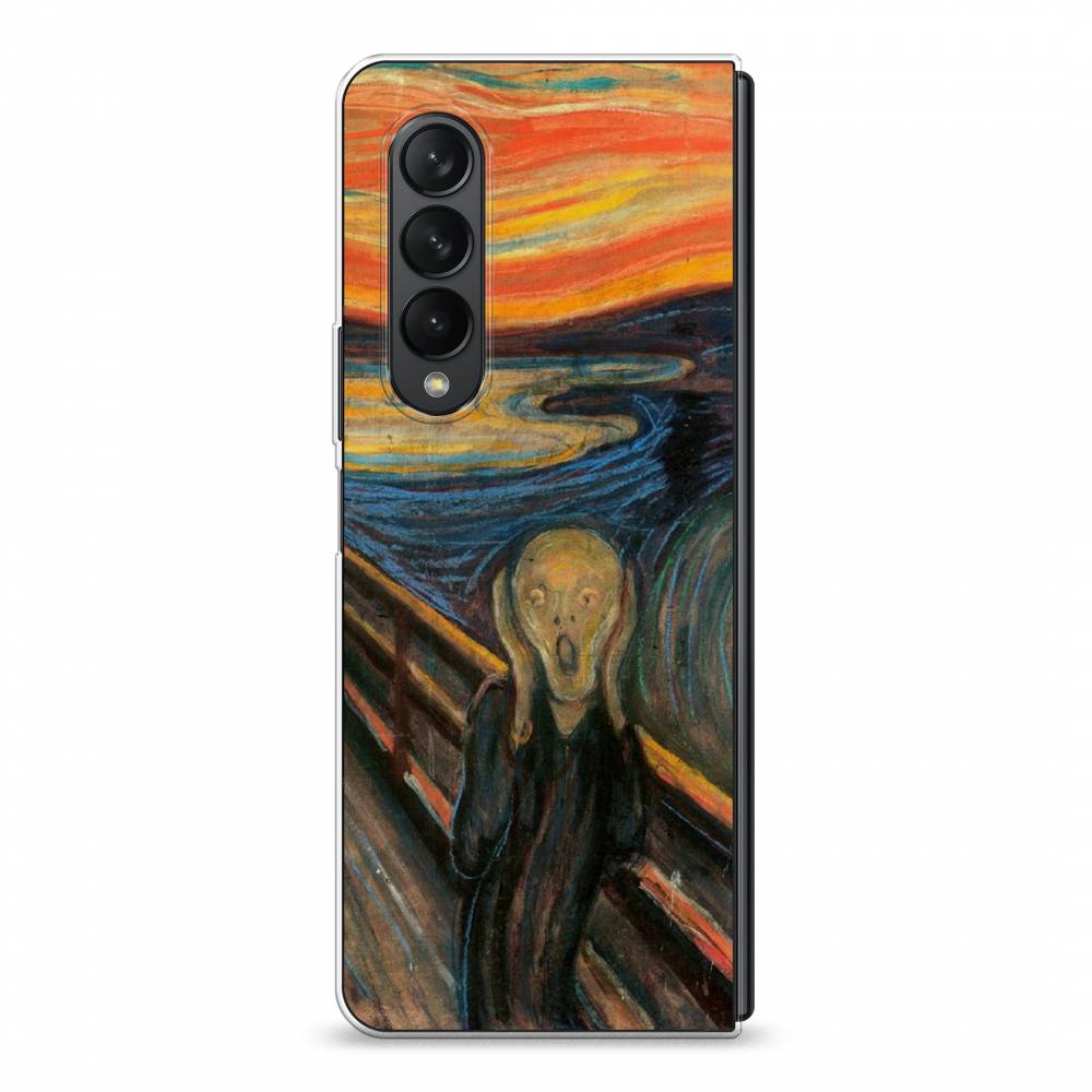 

Чехол Awog на Samsung Galaxy Z Fold 3 / Самсунг Z Fold 3 "Крик", Оранжевый;синий;серый, 2103650-9