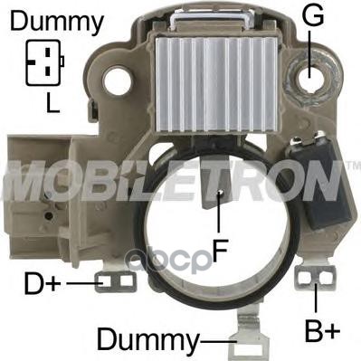 фото Реле-регулятор генератора vr-h2009-82 nsii0007116647 mobiletron арт. vrh200982