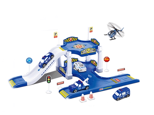 

Игровой набор Парковка арт. P7388, Синий