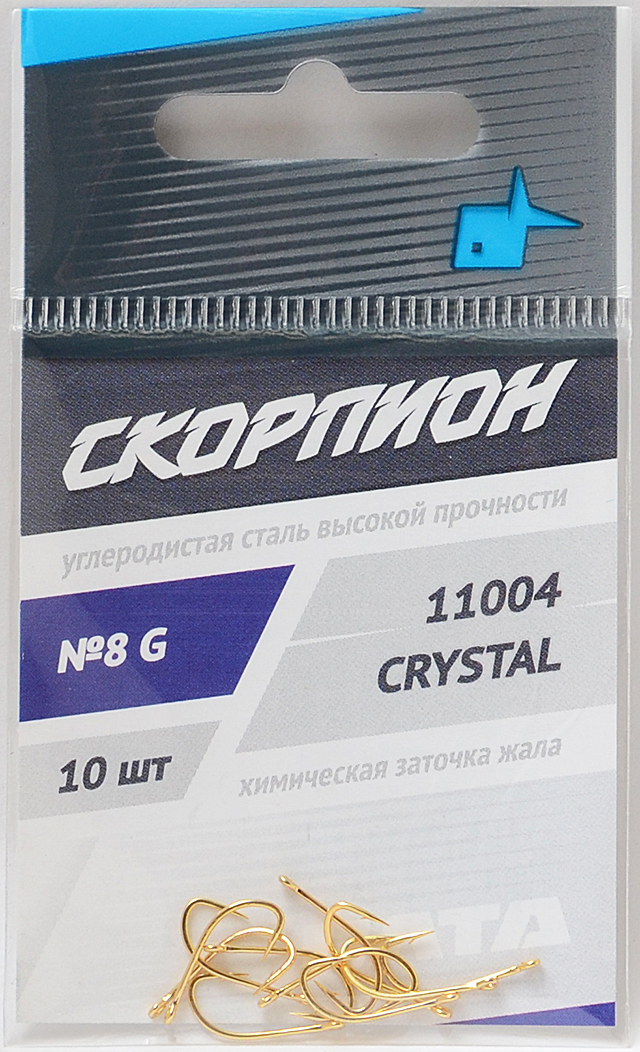 Рыболовный крючок OLTA Crystal, 10 шт. 2 РВ-101094