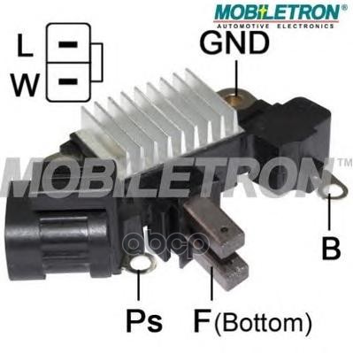 фото Реле-регулятор генератора vr-h2000-50 nsii0007060376 mobiletron арт. vrh200050