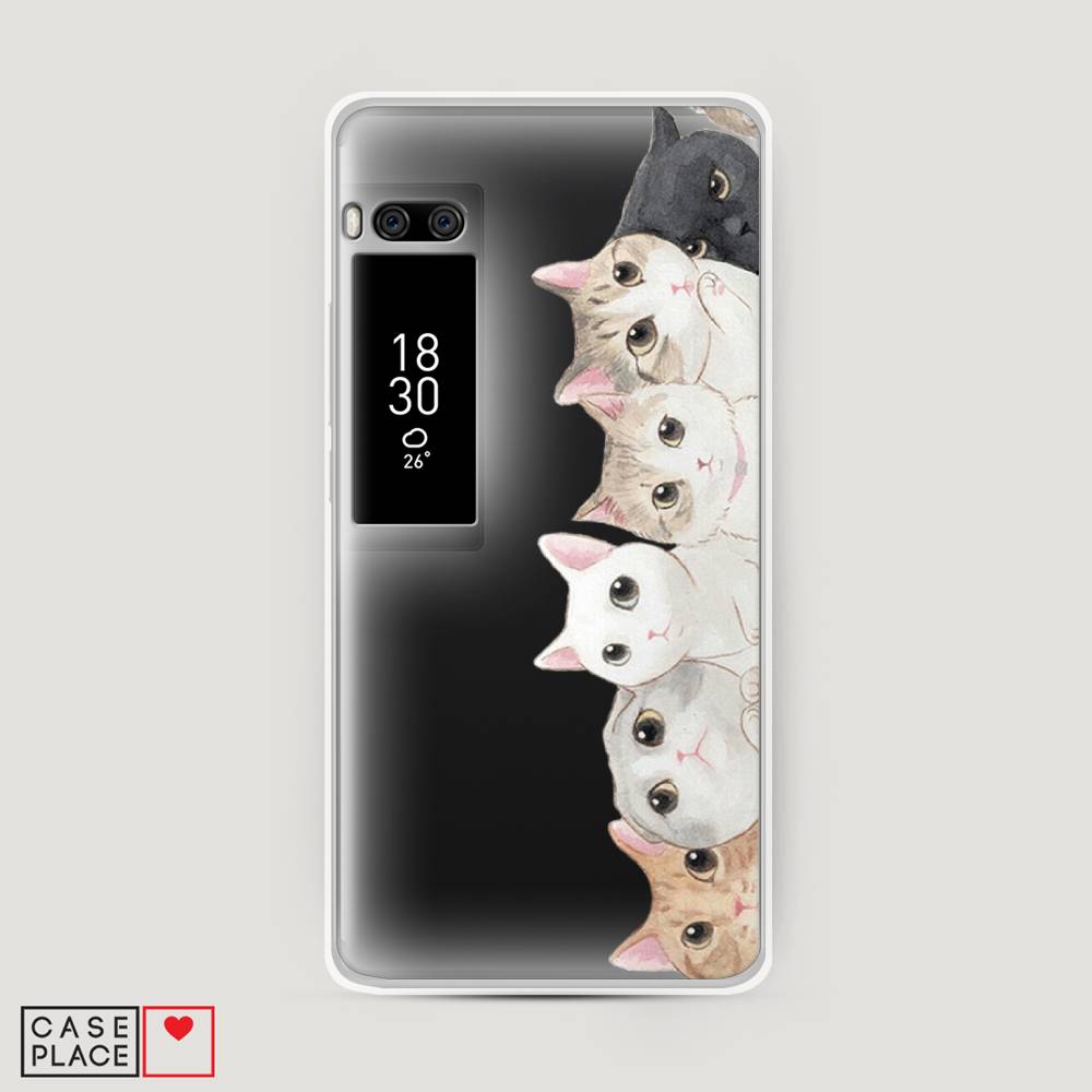 

Чехол Awog "Котики" для Meizu Pro 7 Plus