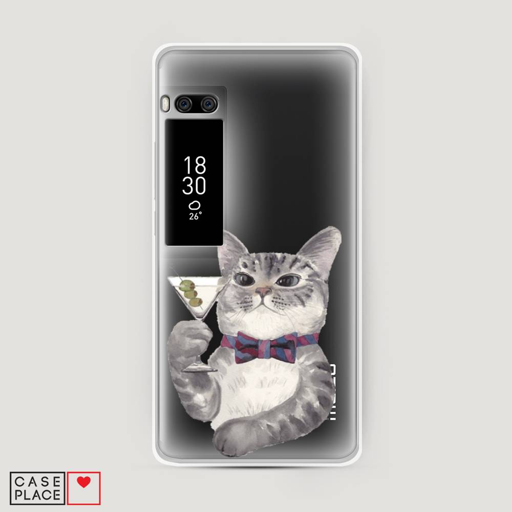

Чехол Awog "Кот джентльмен" для Meizu Pro 7 Plus