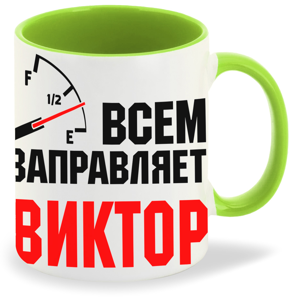 фото Кружка coolpodarok кружка именная всем заправляет виктор