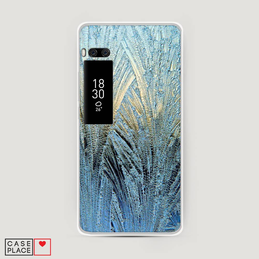 

Чехол Awog на Meizu Pro 7 Plus "Лёд", Голубой, 71950-4