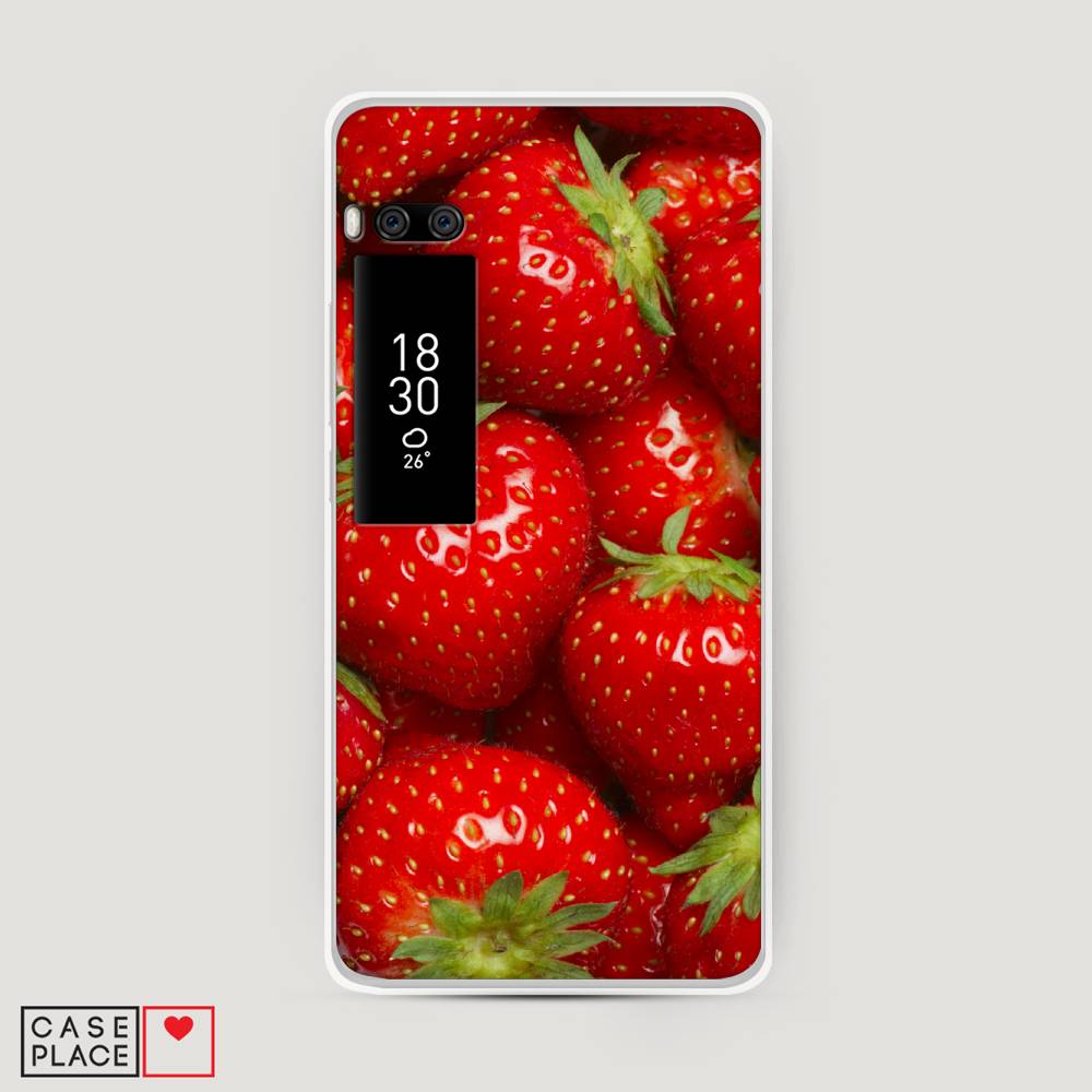 

Чехол Awog на Meizu Pro 7 Plus "Клубника", Красный;зеленый, 71950-10