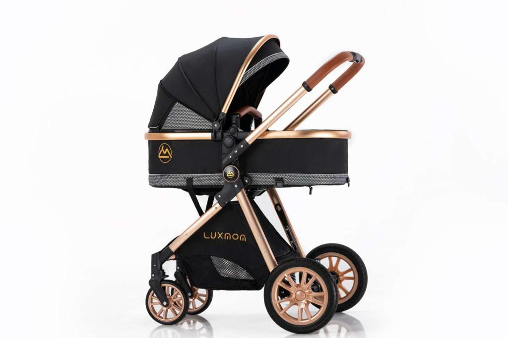 

Коляска-трансформер luxmom HGV9 black, HGV9