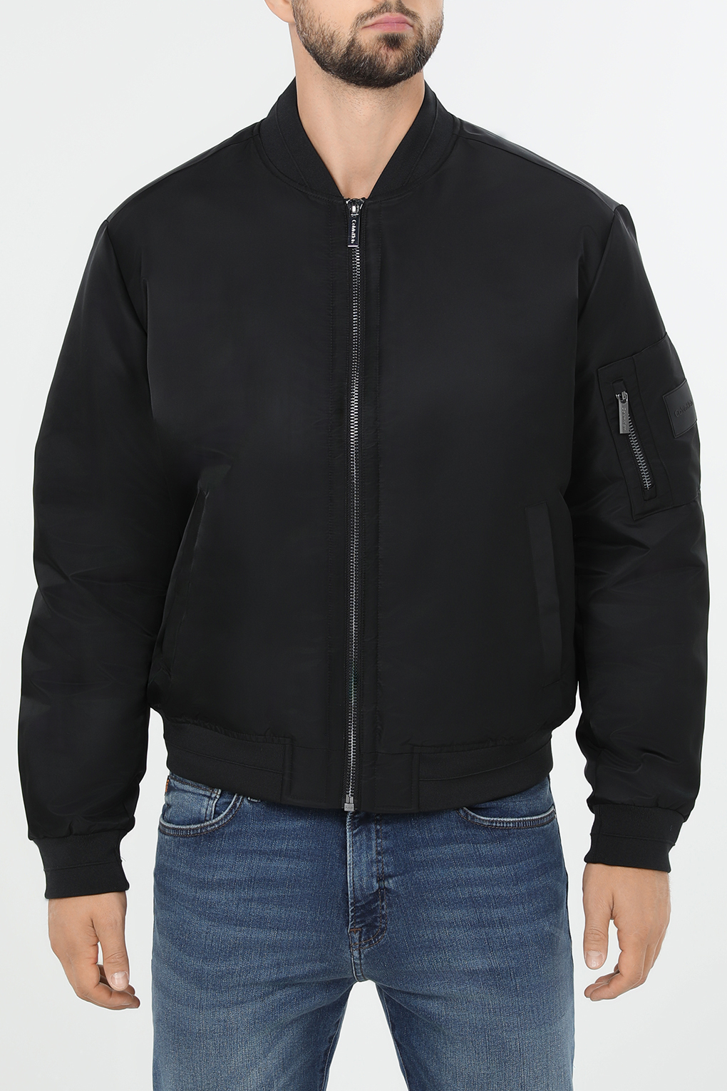 

Бомбер мужской Calvin Klein K10K109907 черный L, K10K109907