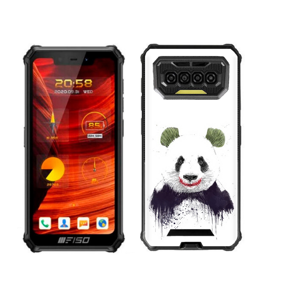 

Чехол MyPads панда джокер для Oukitel F150 Bison 2021, Прозрачный, Tocco