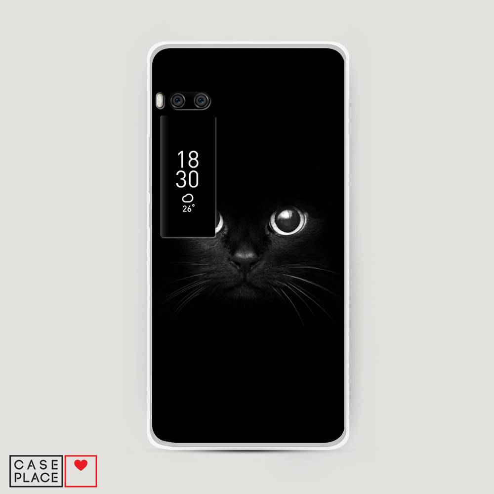

Чехол Awog на Meizu Pro 7 Plus "Взгляд черной кошки", Черный, 71950-1