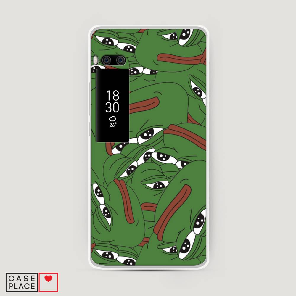 

Чехол Awog на Meizu Pro 7 Plus "Печальный frog", Зеленый;белый, 71950-9