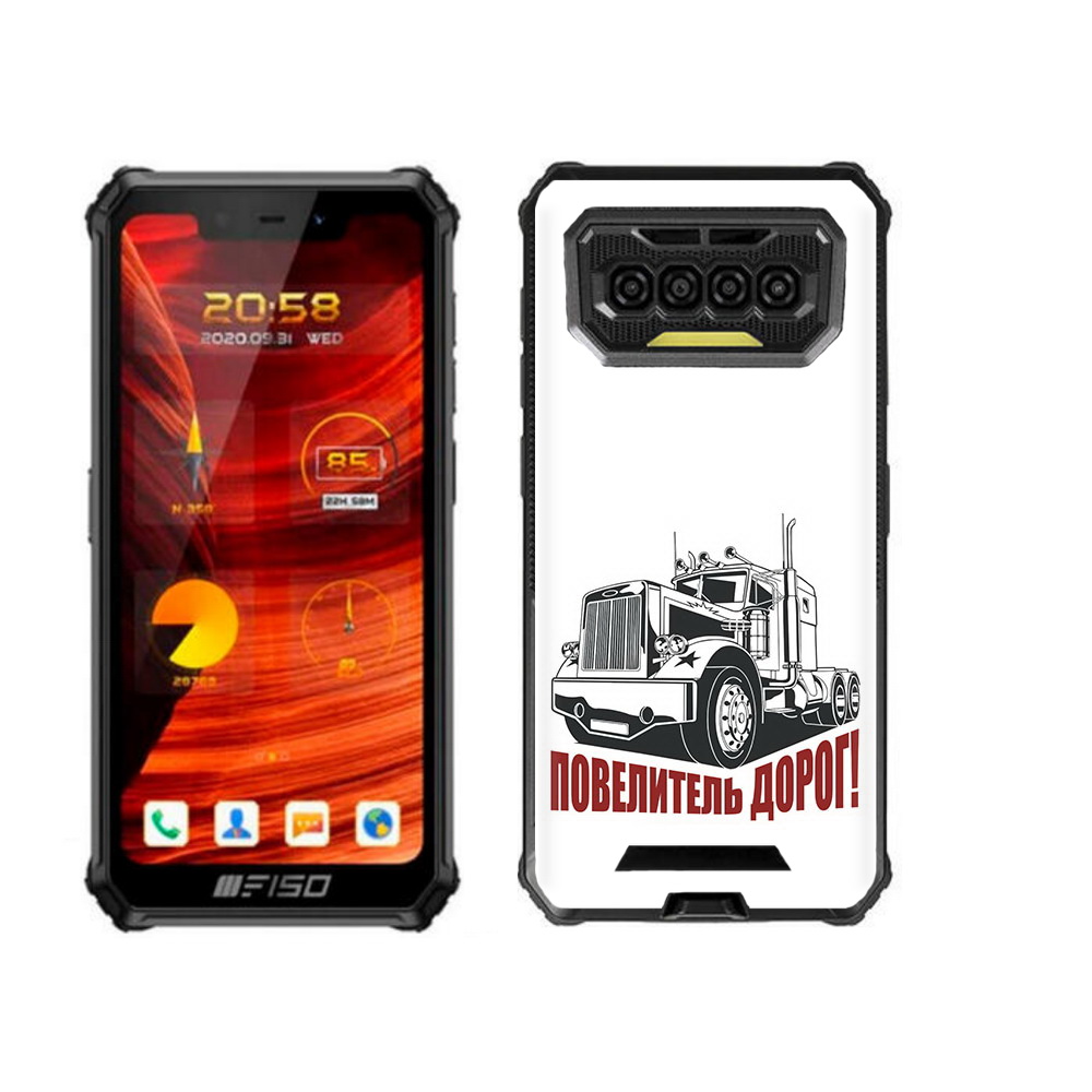 

Чехол MyPads повелитель дорог для Oukitel F150 Bison 2021, Прозрачный, Tocco