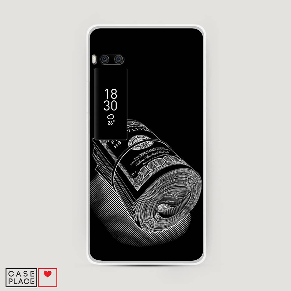 

Чехол Awog на Meizu Pro 7 Plus "Кубышка денег", Черный;серебристый, 71950-5
