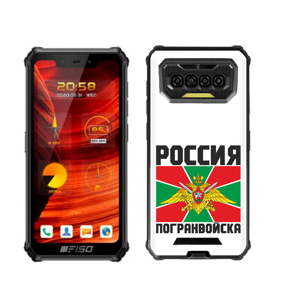 

Чехол MyPads погранвойска для Oukitel F150 Bison 2021, Прозрачный, Tocco