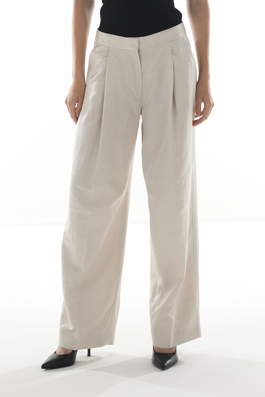 

Брюки женские Calvin Klein K20K206670 серые 38, Серый, K20K206670