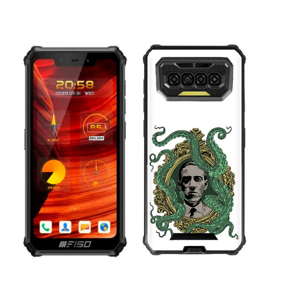 

Чехол-накладка MyPads портрет с кракеном для Oukitel F150 Bison, Прозрачный, Tocco