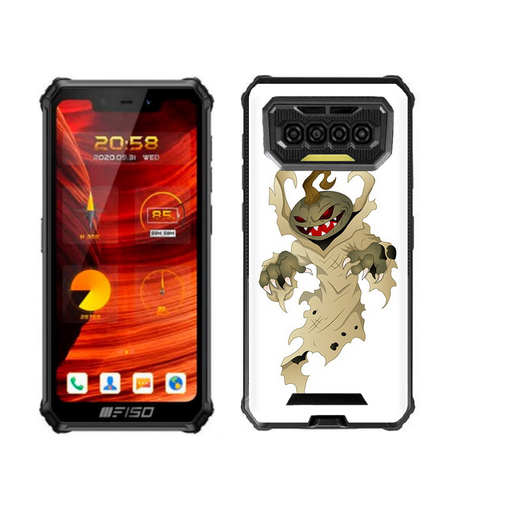 

Чехол-накладка MyPads призрак хэллоуина для Oukitel F150 Bison, Прозрачный, Tocco