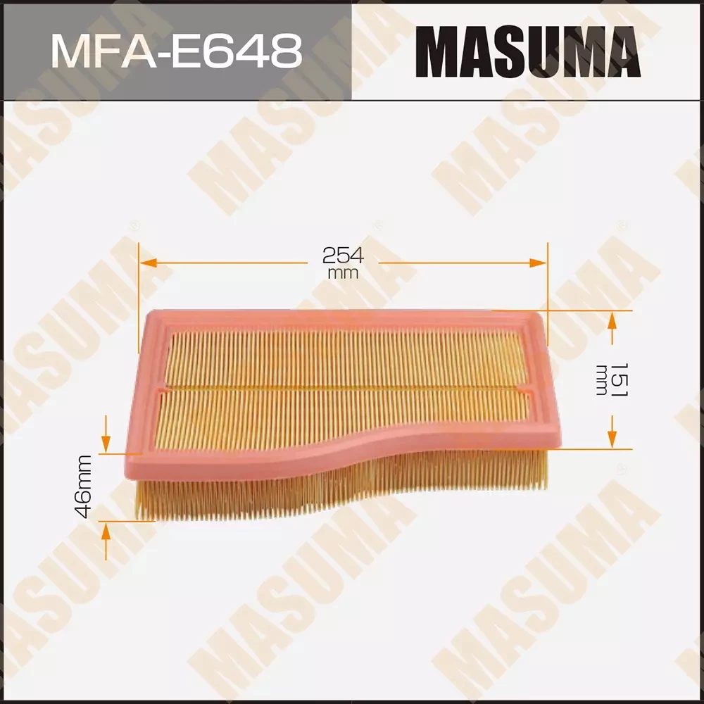 

Фильтр воздушный Masuma MFA-E648