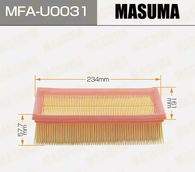 

Воздушный фильтр Masuma MFA-U0031