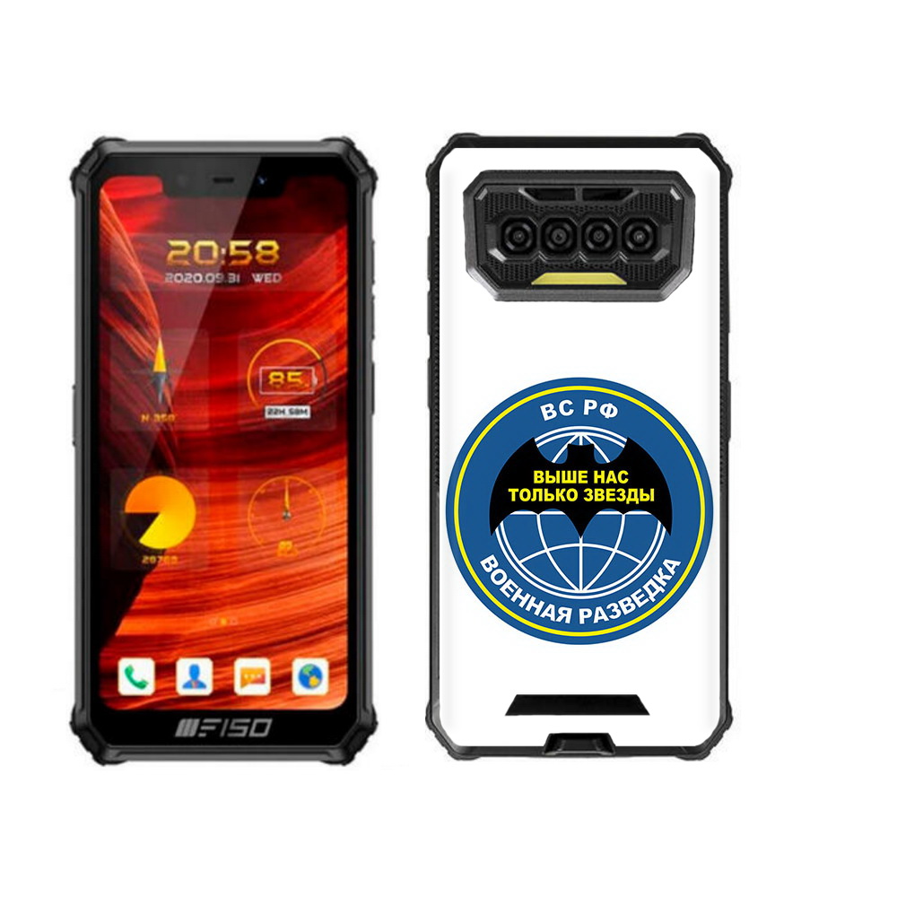 

Чехол-накладка MyPads разведка для Oukitel F150 Bison, Прозрачный, Tocco