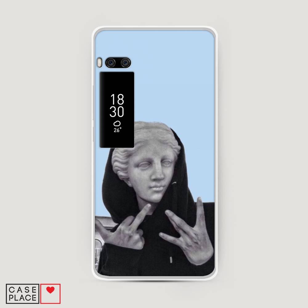 

Чехол Awog на Meizu Pro 7 Plus "SWAG статуя", Голубой, 71950-9