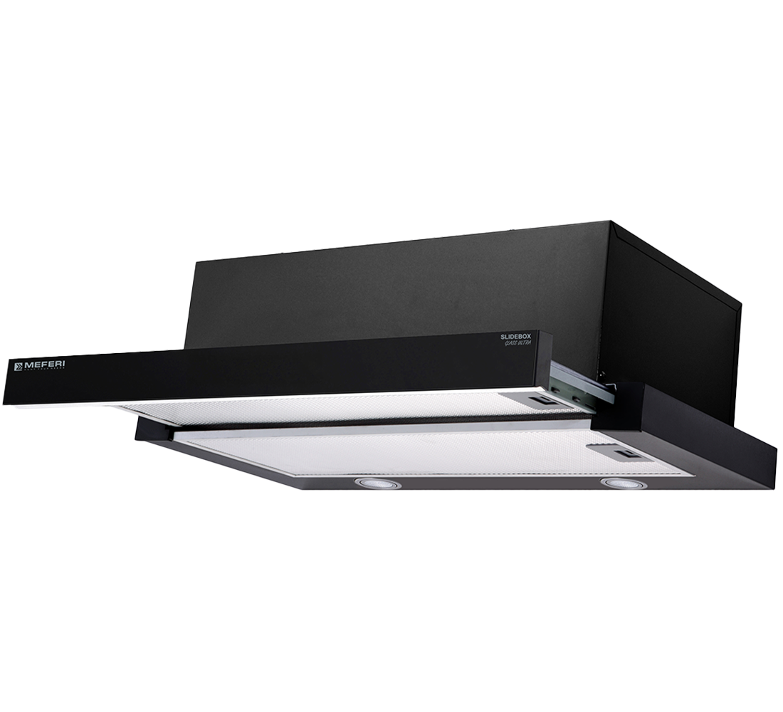 Вытяжка встраиваемая Meferi 60BK GU черный