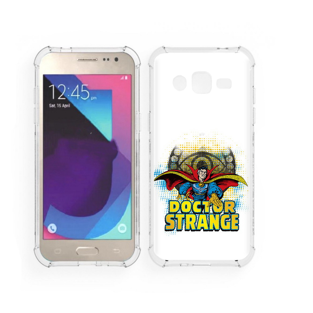 

Чехол MyPads Tocco для Samsung Galaxy J2 доктор стренж рисунок (PT226924.572.335), Прозрачный, Tocco