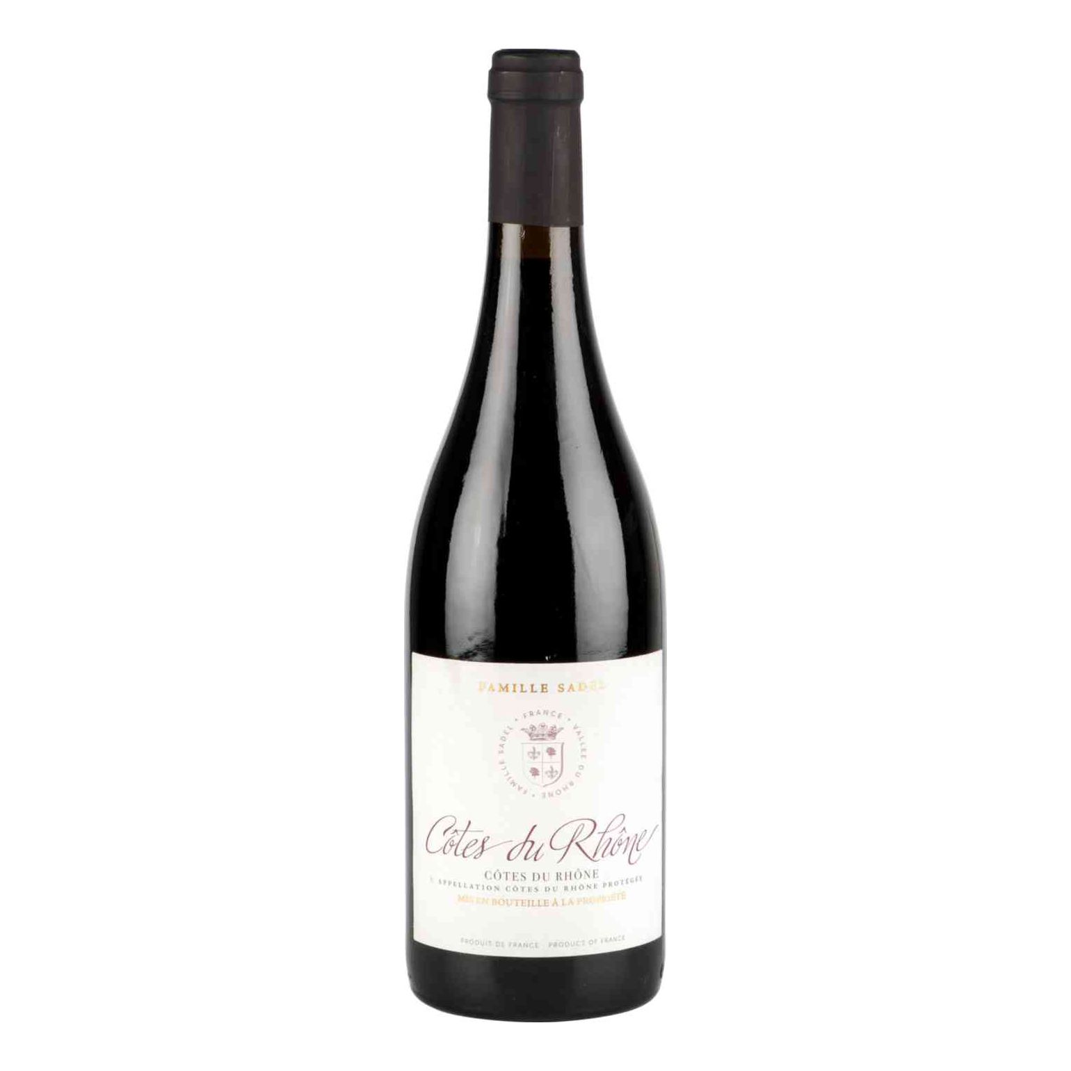 

Вино Famille Sadel Cotes Du Rhone красное сухое 750 мл Франция