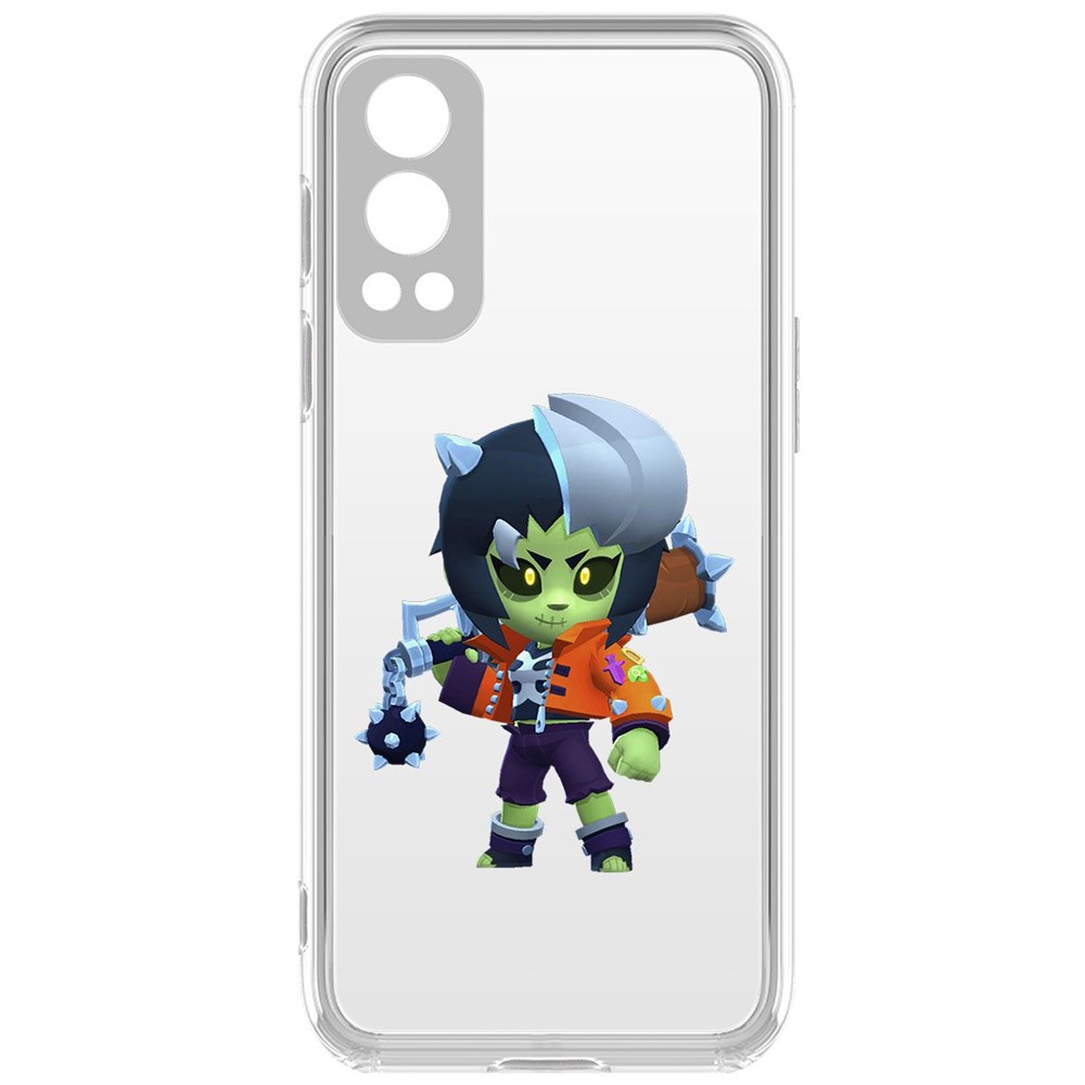 

Чехол-накладка Brawl Stars-ЗомБиби для OnePlus Nord 2 5G, Прозрачный