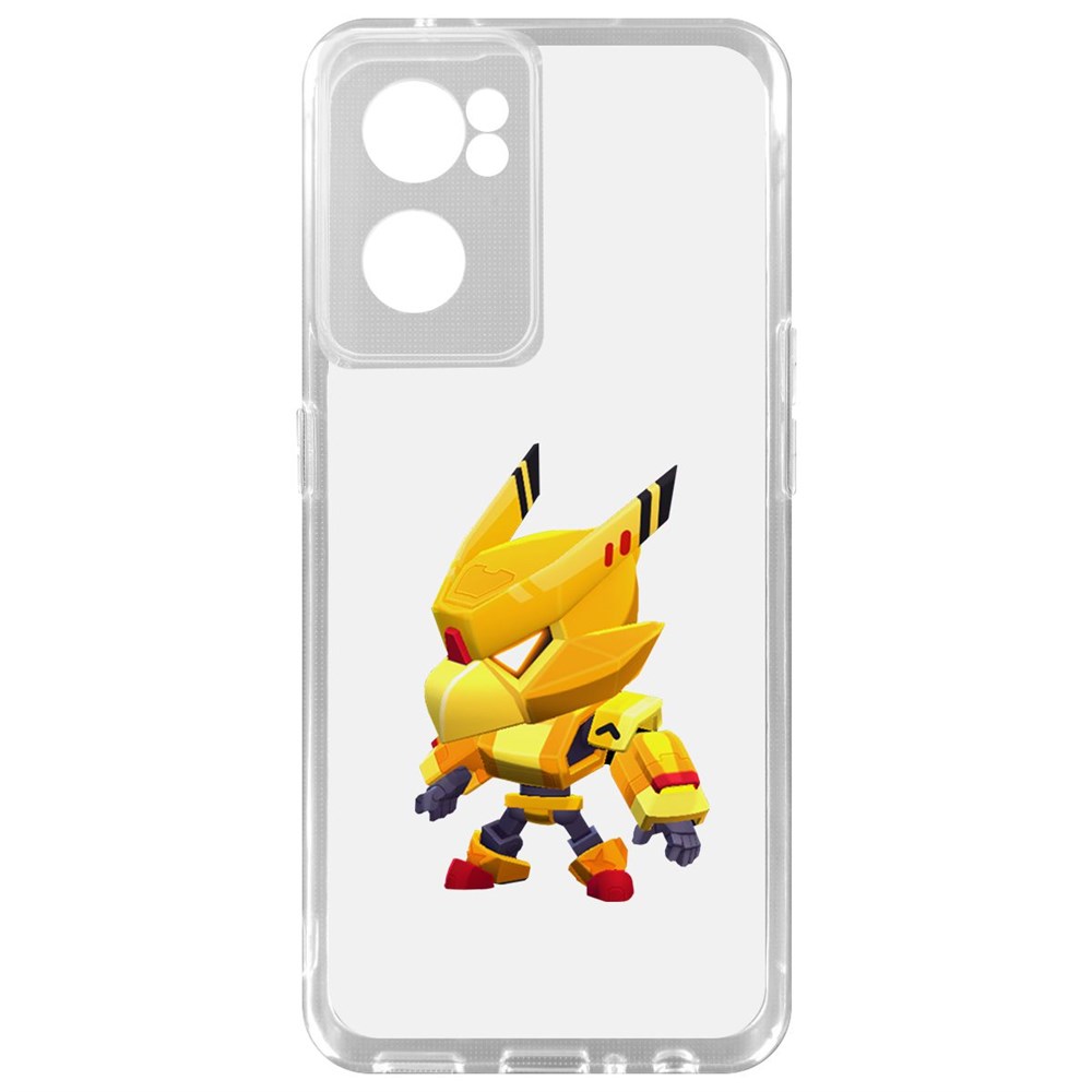 

Чехол-накладка Brawl Stars-Ворон Золотой Меха для OnePlus Nord CE 2 5G, Прозрачный