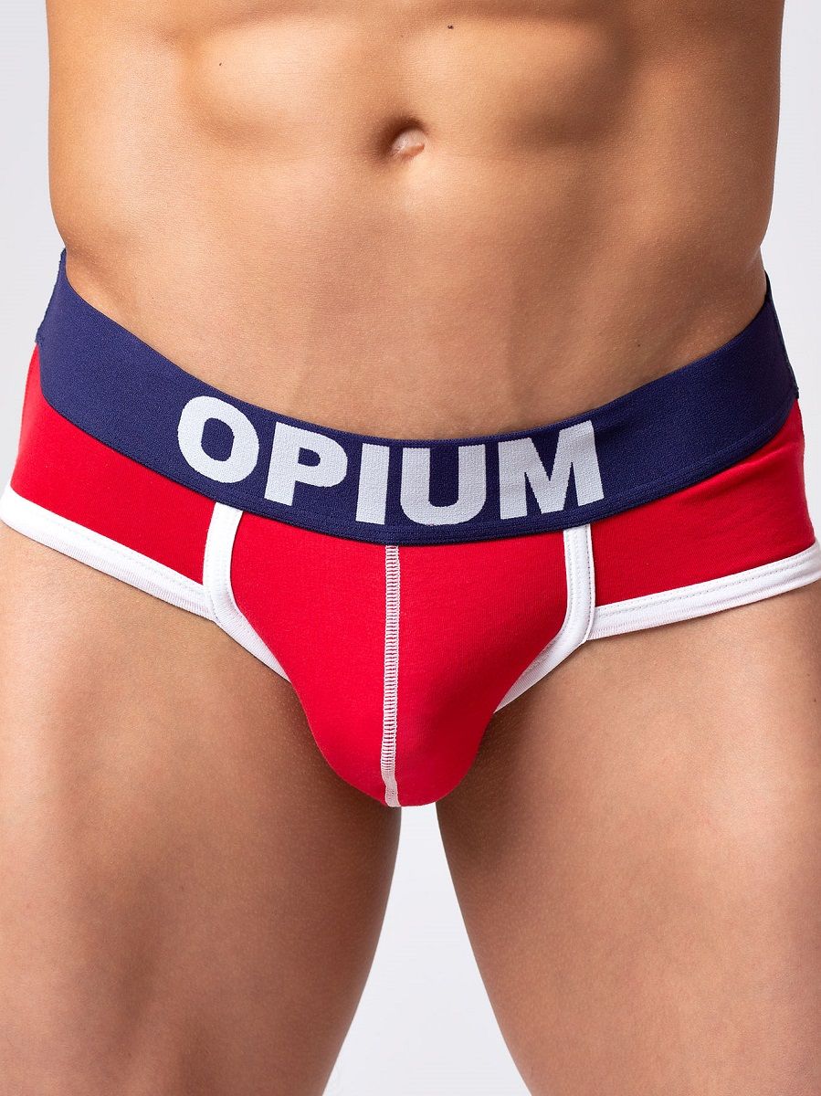 

Трусы мужские Opium R-138 красные XL 1 штука, Красный, R-138