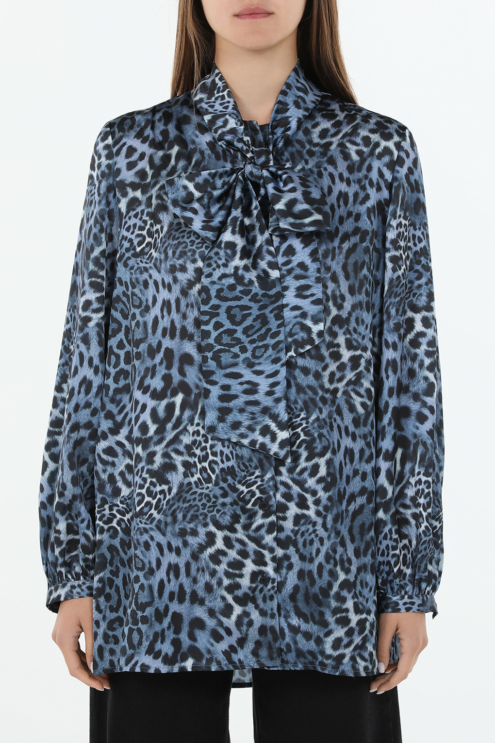 

Блуза женская Auranna AU24083626 синяя 2XL, Синий, AU24083626