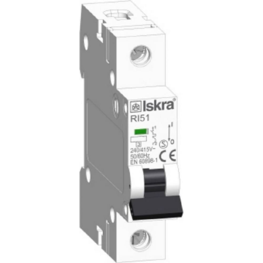 Автоматический выключатель Iskra RI51-C10 УТ-00019727