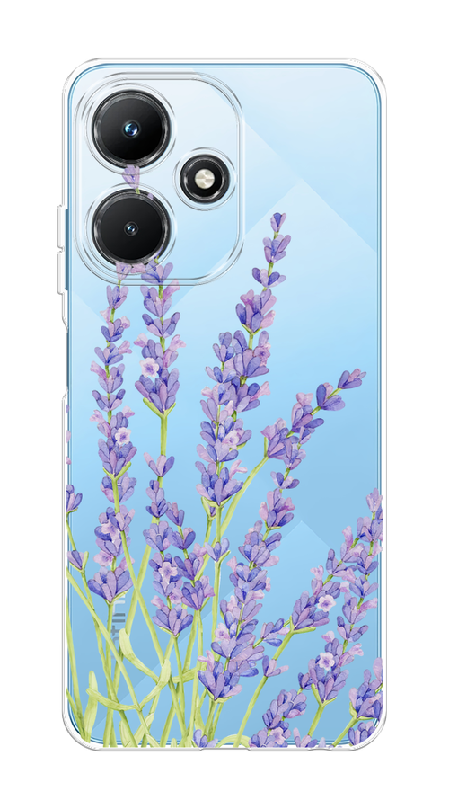 

Чехол Homey на Infinix Hot 30i "Лавандовые стебли", Фиолетовый;зеленый, 3104150-1