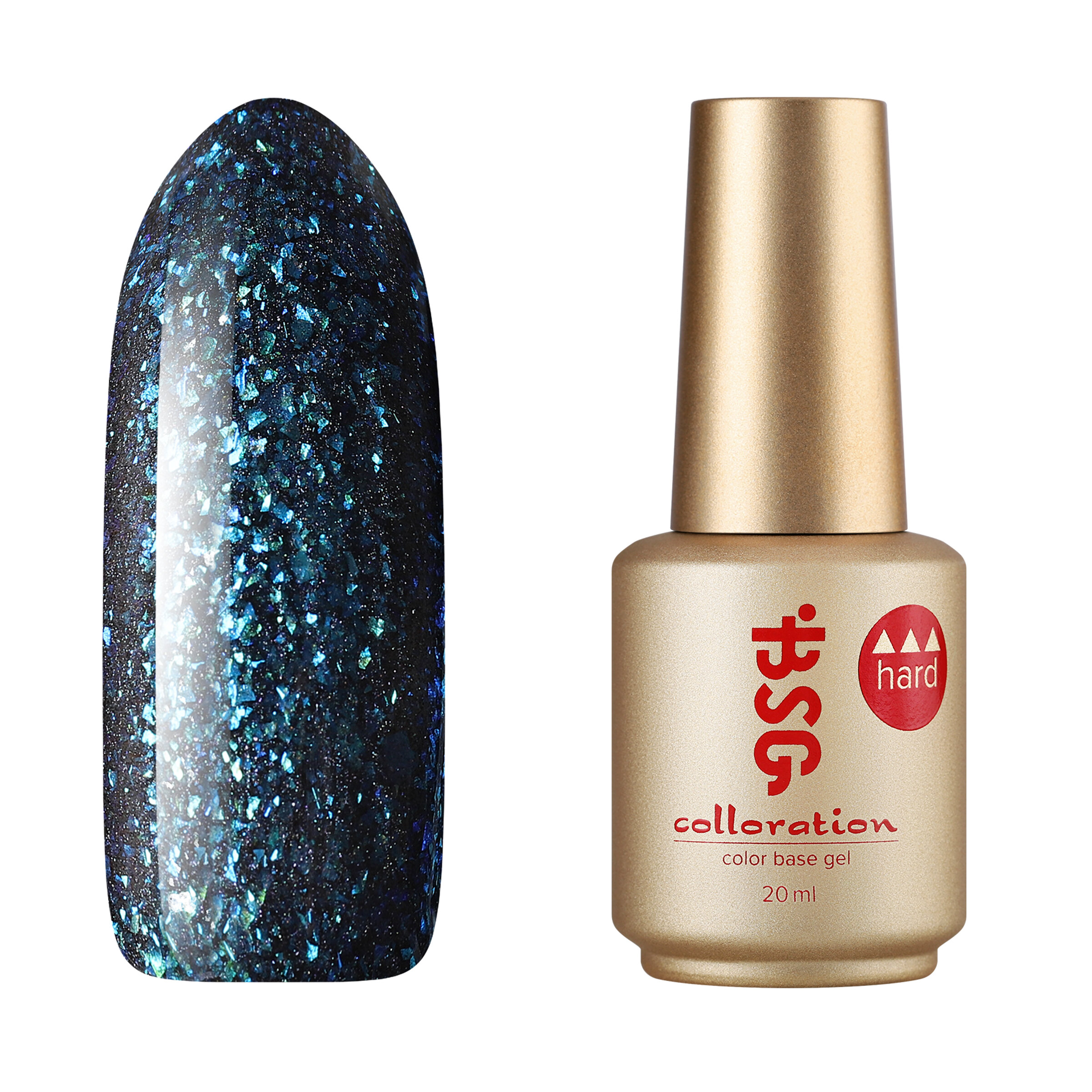 

База для гель-лака Colloration Hard Bio Stretch Gel №124, 20 мл