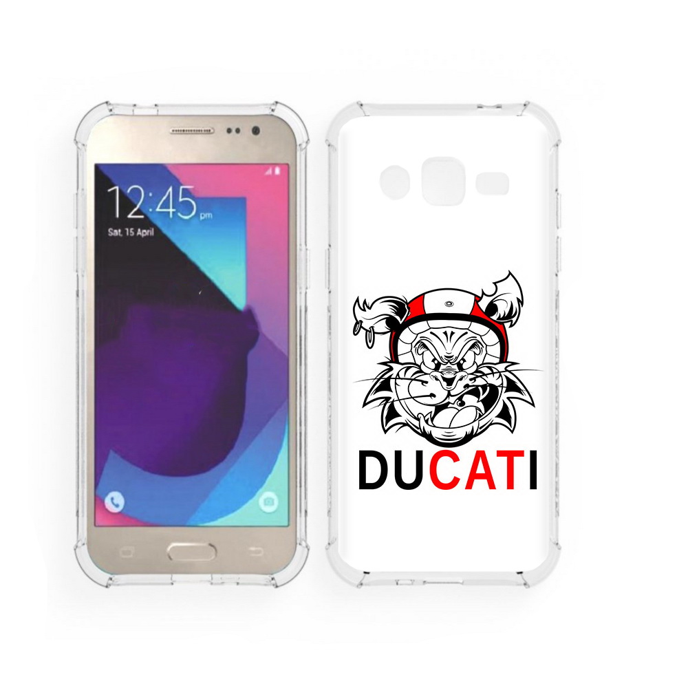

Чехол MyPads Tocco для Samsung Galaxy J2 дукати (PT226924.572.339), Прозрачный, Tocco