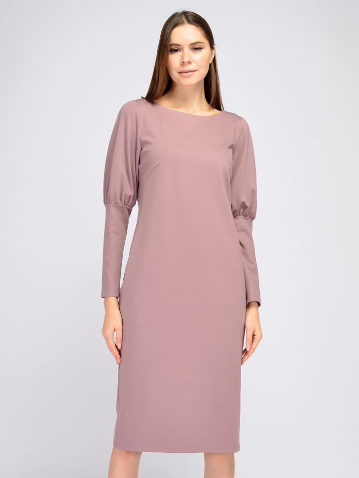

Платье женское Viserdi 9024-беж 3111130 розовое 52 RU, Розовый, 9024-беж 3111130