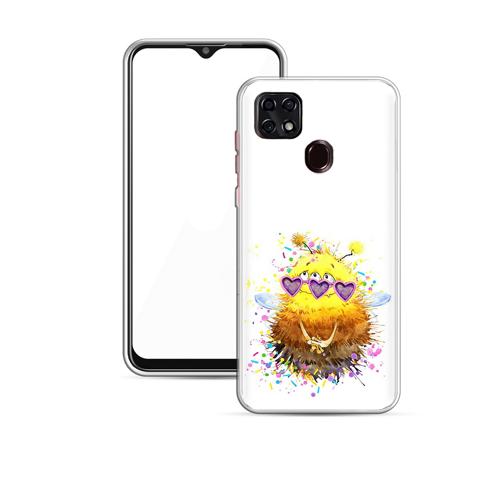 Чехол MyPads Tocco для ZTE V2020 Пушитый шмель (PT226946.457.143)